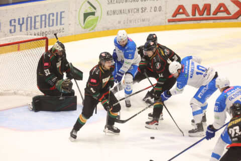 GKS Tychy Defeats Unia Oświęcim to Claim TAURON Hokej Liga Lead