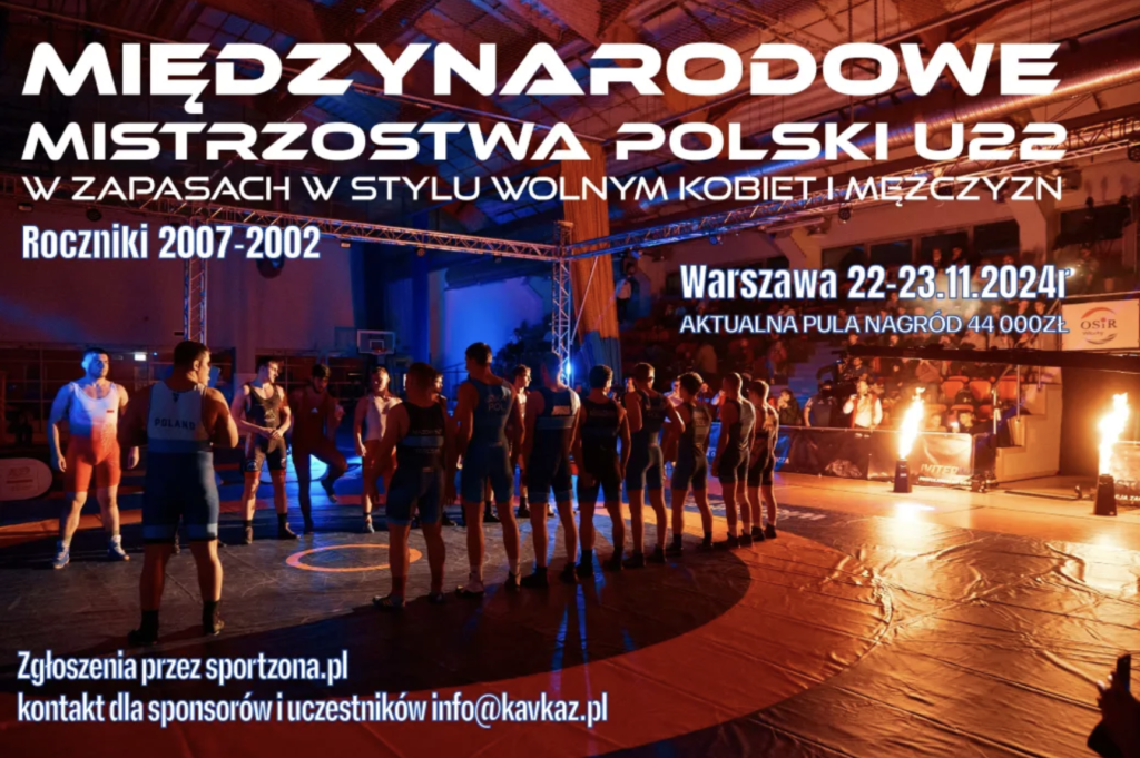 Warsaw hosts the 2024 Polish U22 International Wrestling Championships